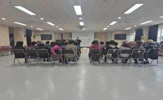 [사회참여지원사업] 노인자원봉사단 사전교육 진행